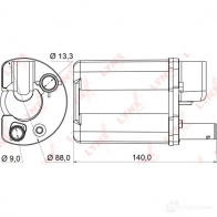 Топливный фильтр LYNXAUTO RL 3S9H 4905601060476 3649818 LF-958M - Изображение 2