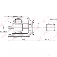 Шрус граната LYNXAUTO 3644726 CI-7501 4905601002100 CSN JDE - Изображение 2