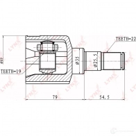 Шрус граната LYNXAUTO C3R9X S CI-1804 4905601011621 3644680 - Изображение 2