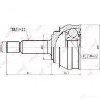 Шрус граната LYNXAUTO CO-8001 4905601003459 P UNYP 3645399 - Изображение 2