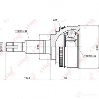 Шрус граната LYNXAUTO 7TN QJ7 3645379 4905601016053 CO-7567A - Изображение 2