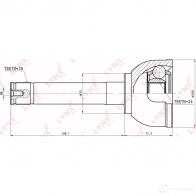 Шрус граната LYNXAUTO AU 769N CO-7543 4905601010471 3645368 - Изображение 2