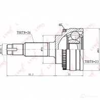 Шрус граната LYNXAUTO CO-7521A 4905601003916 332T IES 3645348 - Изображение 2