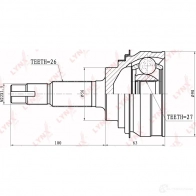 Шрус граната LYNXAUTO 6J ENUL 4905601003596 3645340 CO-7513 - Изображение 2