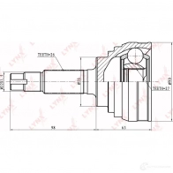 Шрус граната LYNXAUTO CO-7514 V87A8 6I 4905601003848 3645341 - Изображение 2
