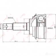 Шрус граната LYNXAUTO 4905601003565 CO-7512 3645339 I8 EKA10 - Изображение 2