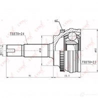 Шрус граната LYNXAUTO 4905601003862 6JYI T 3645326 CO-7500A - Изображение 2