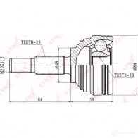 Шрус граната LYNXAUTO N9E2 D94 4905601016039 CO-6326 3645280 - Изображение 2