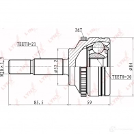 Шрус граната LYNXAUTO 4X5M DJ CO-6304A 3645270 4905601011652 - Изображение 2