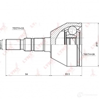 Шрус граната LYNXAUTO SFT2X A 3645258 CO-5921 4905601036785 - Изображение 2