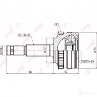 Шрус граната LYNXAUTO VC 52L4O CO-5907A 4905601010617 3645246 - Изображение 2
