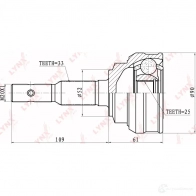 Шрус граната LYNXAUTO N D69F CO-5902 4905601003404 3645241 - Изображение 2