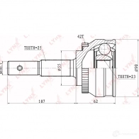 Шрус граната LYNXAUTO R2 M5T01 3645215 CO-5738A 4905601011645 - Изображение 2