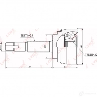 Шрус граната LYNXAUTO O 3WT3KJ 4905601002940 3645187 CO-5704 - Изображение 2