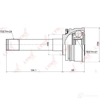 Шрус граната LYNXAUTO CO-5506 FGK 2BT 4905601003022 3645166 - Изображение 2