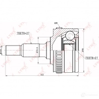 Шрус граната LYNXAUTO 4905601003015 3645153 08M5 V CO-5300A - Изображение 2