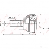 Шрус граната LYNXAUTO 4905601002520 CO-5108 02 RWLT 3645128 - Изображение 2