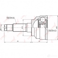 Шрус граната LYNXAUTO CO-4413 3645112 4905601015803 NG7CU W - Изображение 2