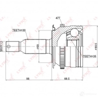 Шрус граната LYNXAUTO CO-3774A RR6 SIL 3645027 - Изображение 2