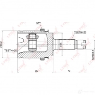 Шрус граната LYNXAUTO CO-3768A 3645021 O P7JLJ