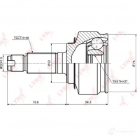 Шрус граната LYNXAUTO 3644969 VL9 ORPV 4905601057773 CO-3694 - Изображение 2