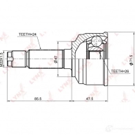 Шрус граната LYNXAUTO CO-3681 07G1T E 4905601050996 3644958 - Изображение 2