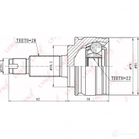 Шрус граната LYNXAUTO 4XLQB 5 4905601037430 CO-3645 3644928 - Изображение 2
