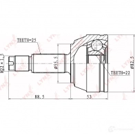 Шрус граната LYNXAUTO CO-3004 4905601015681 OLZ5 R6 3644839 - Изображение 2