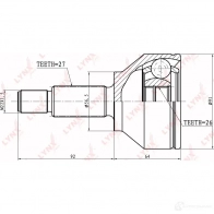 Шрус граната LYNXAUTO 3644817 4905601002483 7HT 7YX CO-2805 - Изображение 2