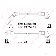 Высоковольтные провода зажигания LYNXAUTO MG3 6L 3655162 SPC5514