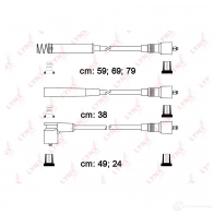 Высоковольтные провода зажигания LYNXAUTO SPC5914 XI7LB Q 4905601019405 3655192