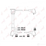 Высоковольтные провода зажигания LYNXAUTO 3655351 SPC7546 Z77 PJE
