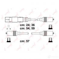 Высоковольтные провода зажигания LYNXAUTO 4905601019467 SPC8003 3C M2D6 3655388