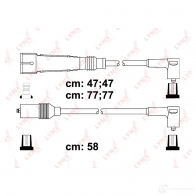 Высоковольтные провода зажигания LYNXAUTO HJ0Y 9U SPC8032 Volkswagen Golf 3 (1H1) Хэтчбек 1.4 55 л.с. 1991 – 1997