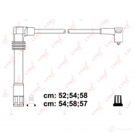 Высоковольтные провода зажигания LYNXAUTO Audi A4 (B5) 1 Седан 2.4 165 л.с. 1997 – 2000 F4U0X K7 4905601036426 SPC8035