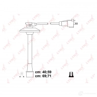 Высоковольтные провода зажигания LYNXAUTO 4905601073704 P0F HC SPE7543 3655482