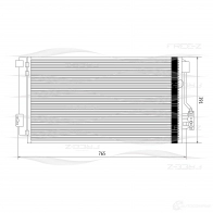 Радиатор кондиционера FREE-Z kc0253 Mercedes Viano (W639) 1 Минивэн 3.2 (6313. 6313. 6315) 218 л.с. 2003 – наст. время 1L2 DAD