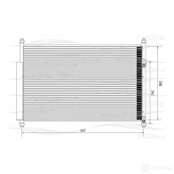 Радиатор кондиционера FREE-Z 3WZK2 1P 1436952237 kc0256