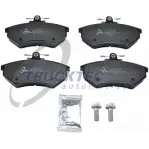 Тормозные колодки, дисковые, комплект TRUCKTEC AUTOMOTIVE 1840576 6OQ9LY 07.35.019 0 YBMD