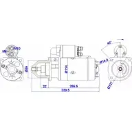 Стартер REMY PJJ 40 Nissan Cube (Z12) 3 2008 – 2014 19024245 BFMO4VG