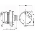Генератор REMY Fiat 421R9 HG7 B8 19025065