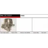 Тормозной суппорт REMY UL7 DD DC72061 Ford Scorpio 2 (FE, GFR, GGR) Универсал 2.5 TD 115 л.с. 1994 – 1998 LAZSDX