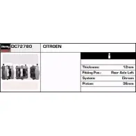 Тормозной суппорт REMY E K9R7M Citroen Xantia 1 (X1, X2) Универсал 1.9 Turbo D 90 л.с. 1995 – 2003 8WC5YLI DC72780