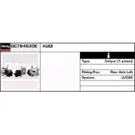 Тормозной суппорт REMY QMFM5W2 Audi A6 Allroad (C6) 3 2004 – 2010 6GC 7NF DC784630E