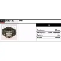 Тормозной суппорт REMY U1D 1X5 K0P9K DC80127 1851292