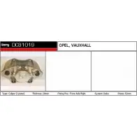 Тормозной суппорт REMY P8 GGZZQ DC81019 1851653 BEVSJ