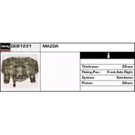 Тормозной суппорт REMY DC81231 8ETET 1851751 LL1Z S