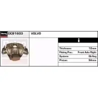 Тормозной суппорт REMY DC81603 PZRG6P 1851947 8WN7 L9