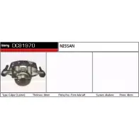 Тормозной суппорт REMY DC81970 2XG9T Z6K3 JMP Nissan Sunny (Y10) 3 1990 – 2000