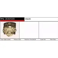 Тормозной суппорт REMY DC82028 1852220 XI0WAY2 4HBN5J 0